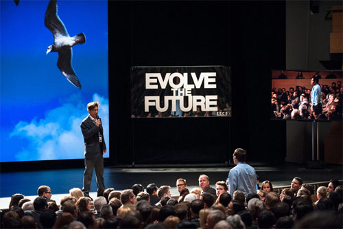 Man in audience
